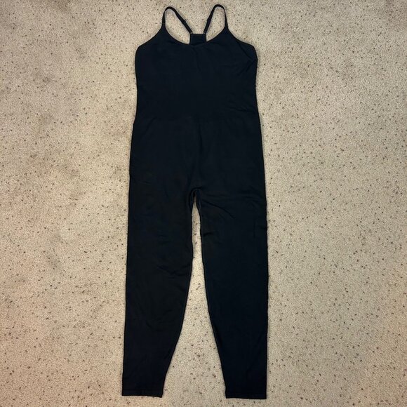 Pink Active Seamless One Piece Jumpsuit Racerback Catsuit Athleisure Size XXL Wo - Picture 1 of 7